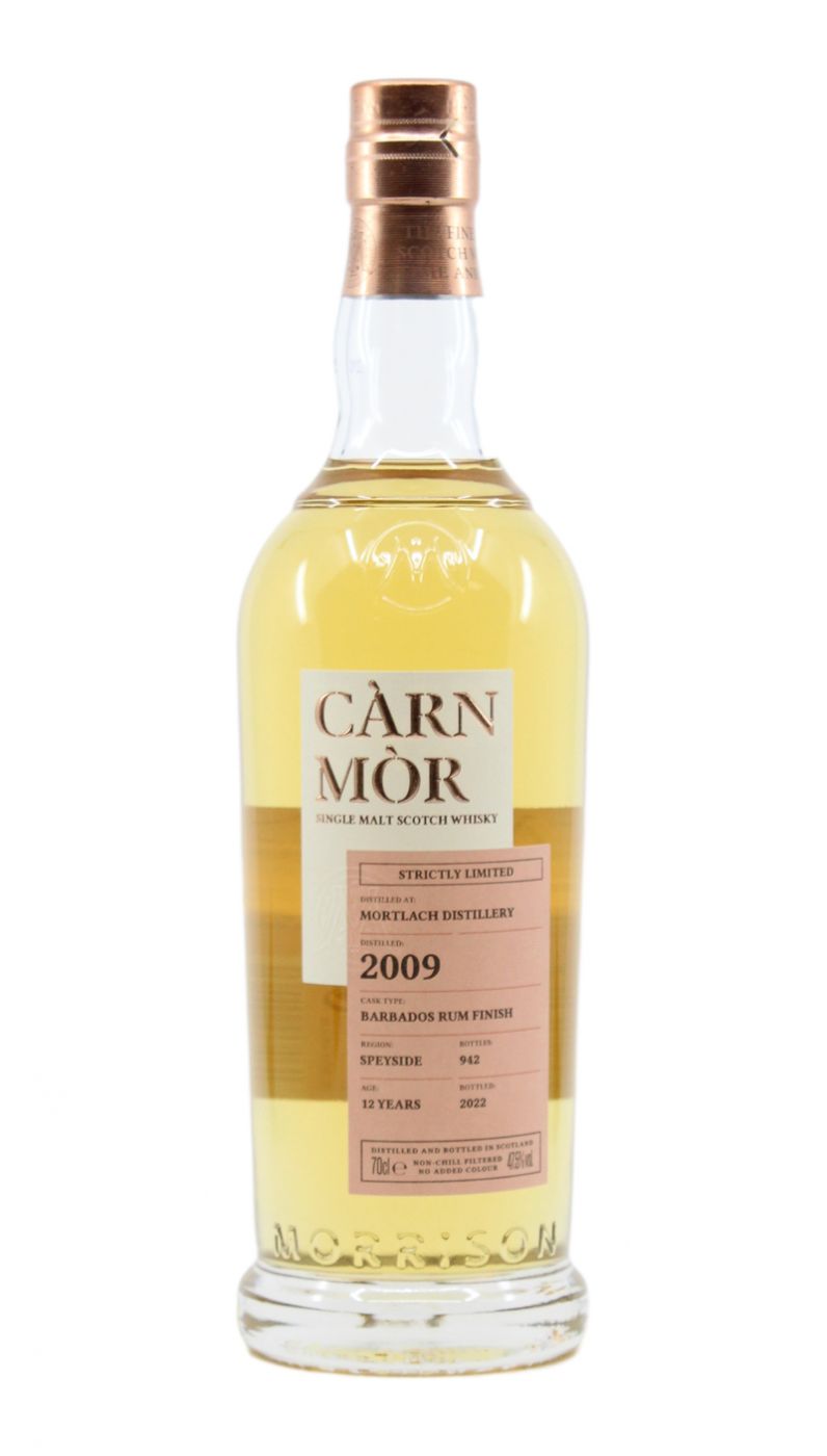 Carn Mor Mortlach 12 Year Barbados Rum F