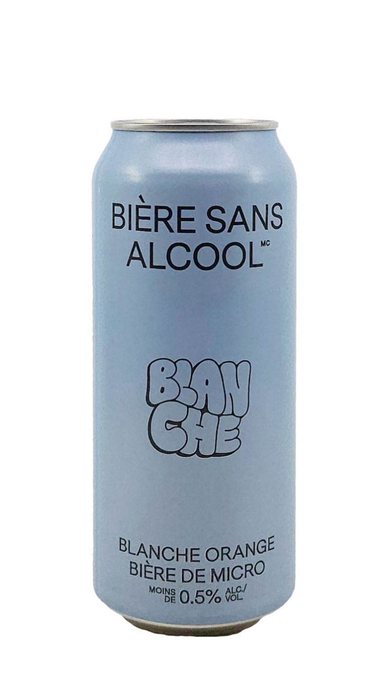 Biere Sans Alcool White Can