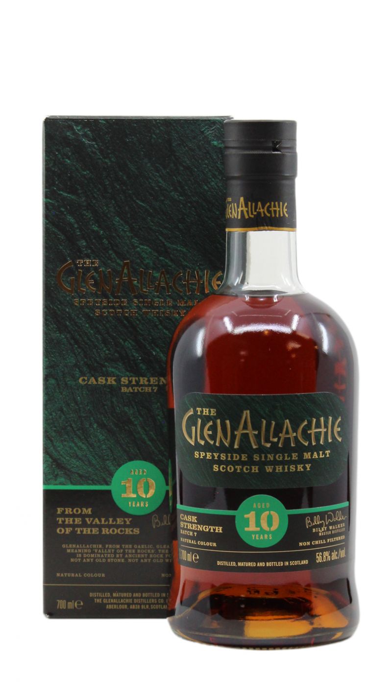 GlenAllachie 10 Yr Cask Strength Batch 7