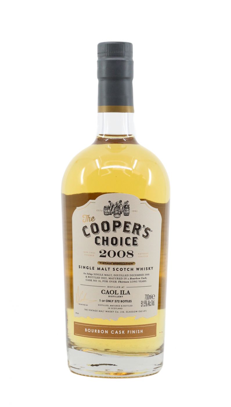 Cooper's Choice Caol Ila 2008 12 Year