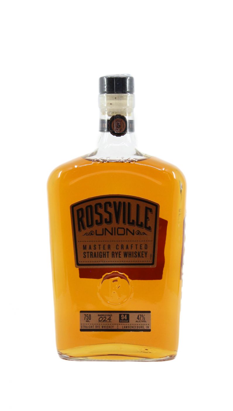 Rossville Union Straight Rye Whiskey