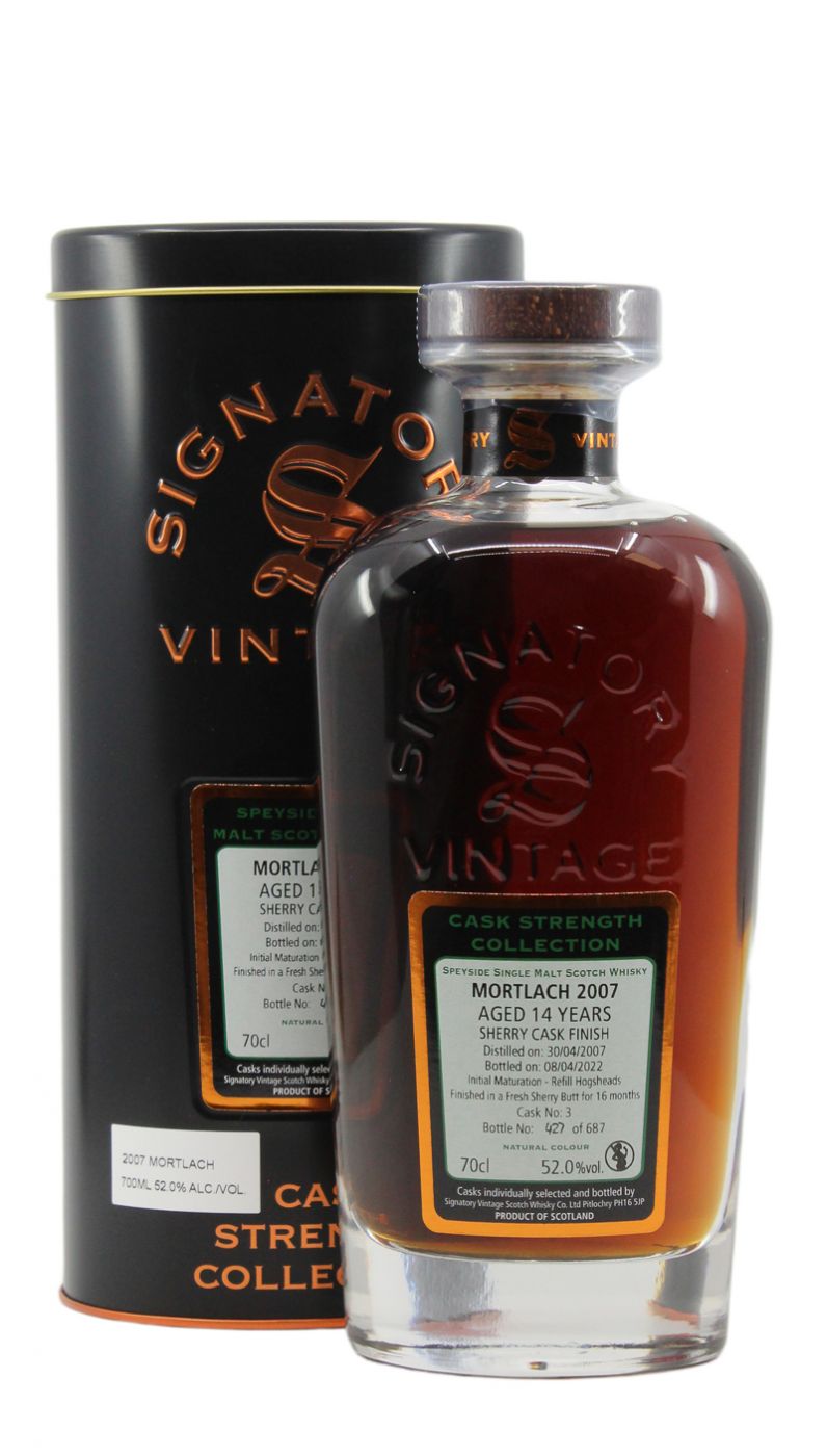 Signatory Mortlach 2007 52%