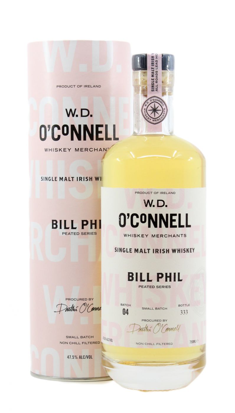 W.D. O`Connell Peated Bt. Irish Whiskey