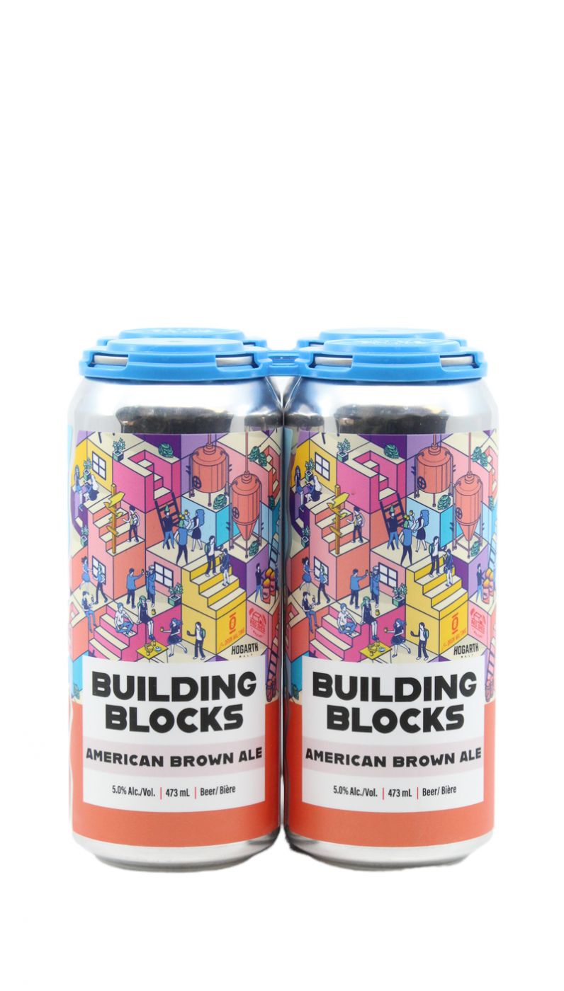 Blindman Building Blocks Brown  4pack
