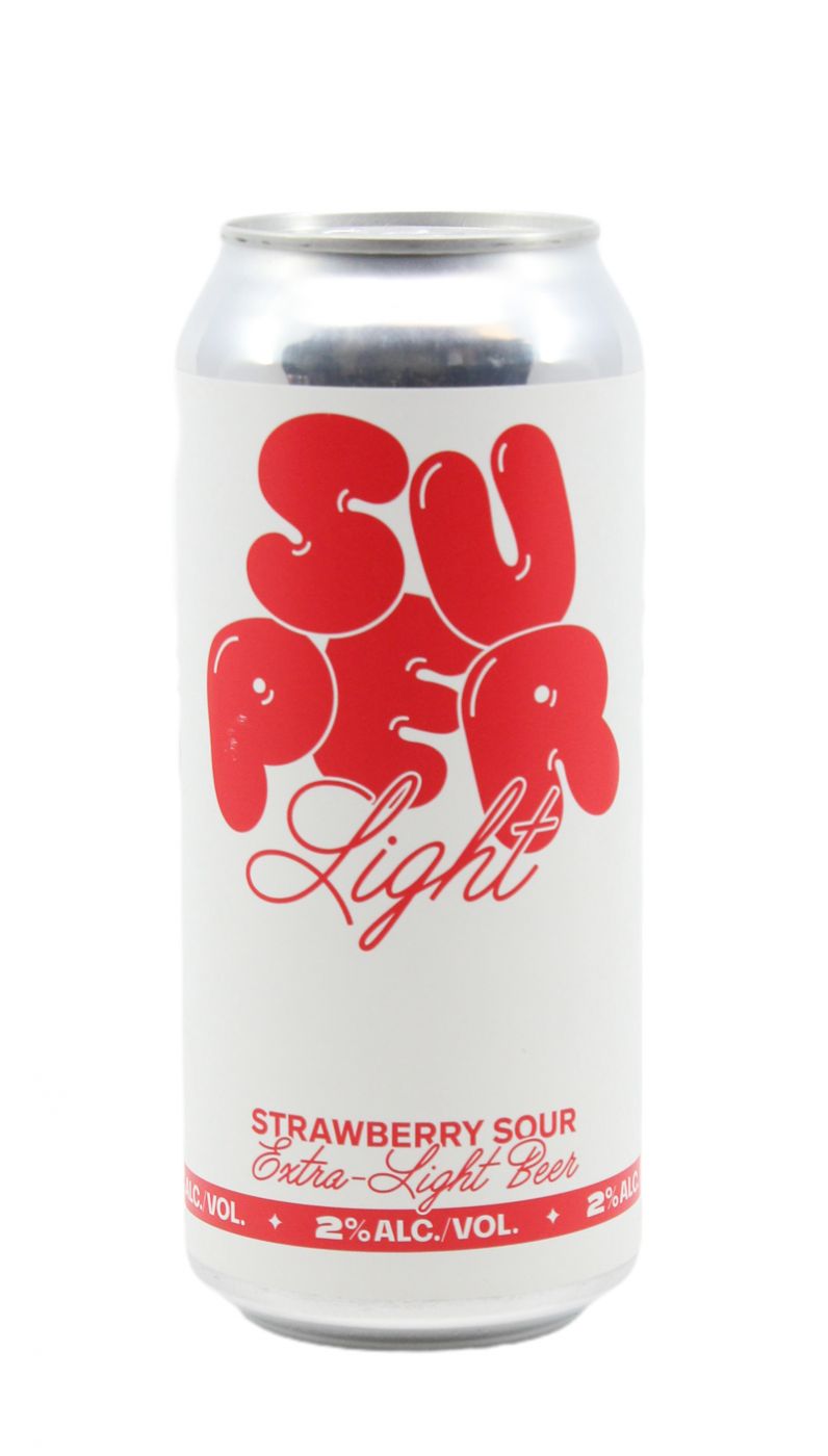 Super Light Strawberry Sour Can