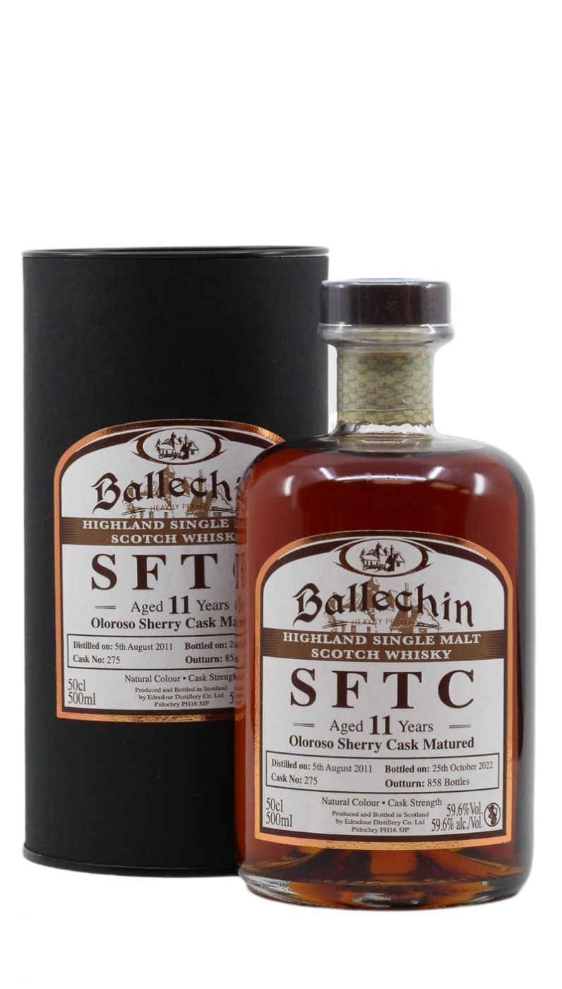 Ballechin SFTC Sherry 11 year 59.6%