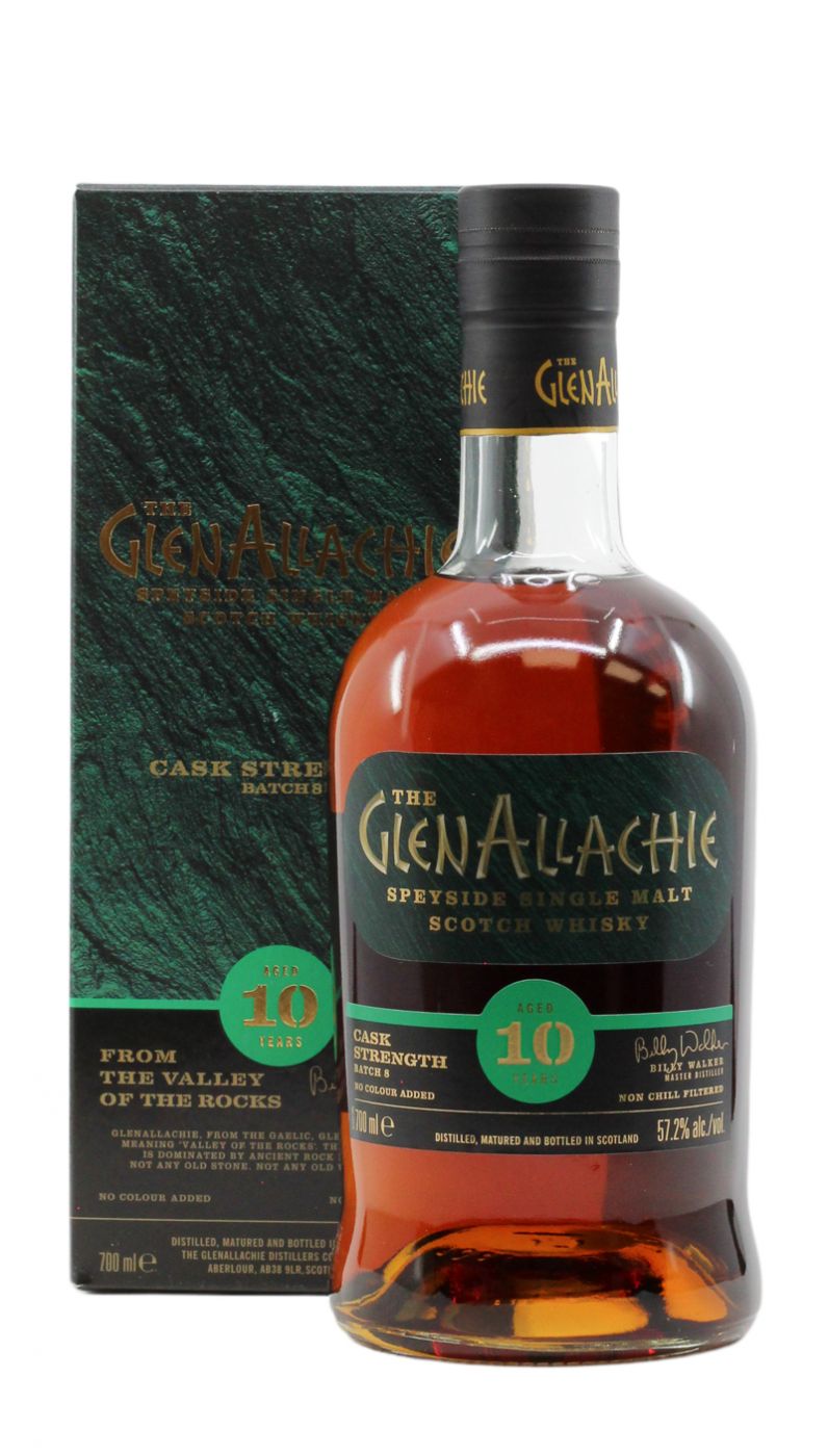 GlenAllachie 10 Yr Cask Strength Batch 8