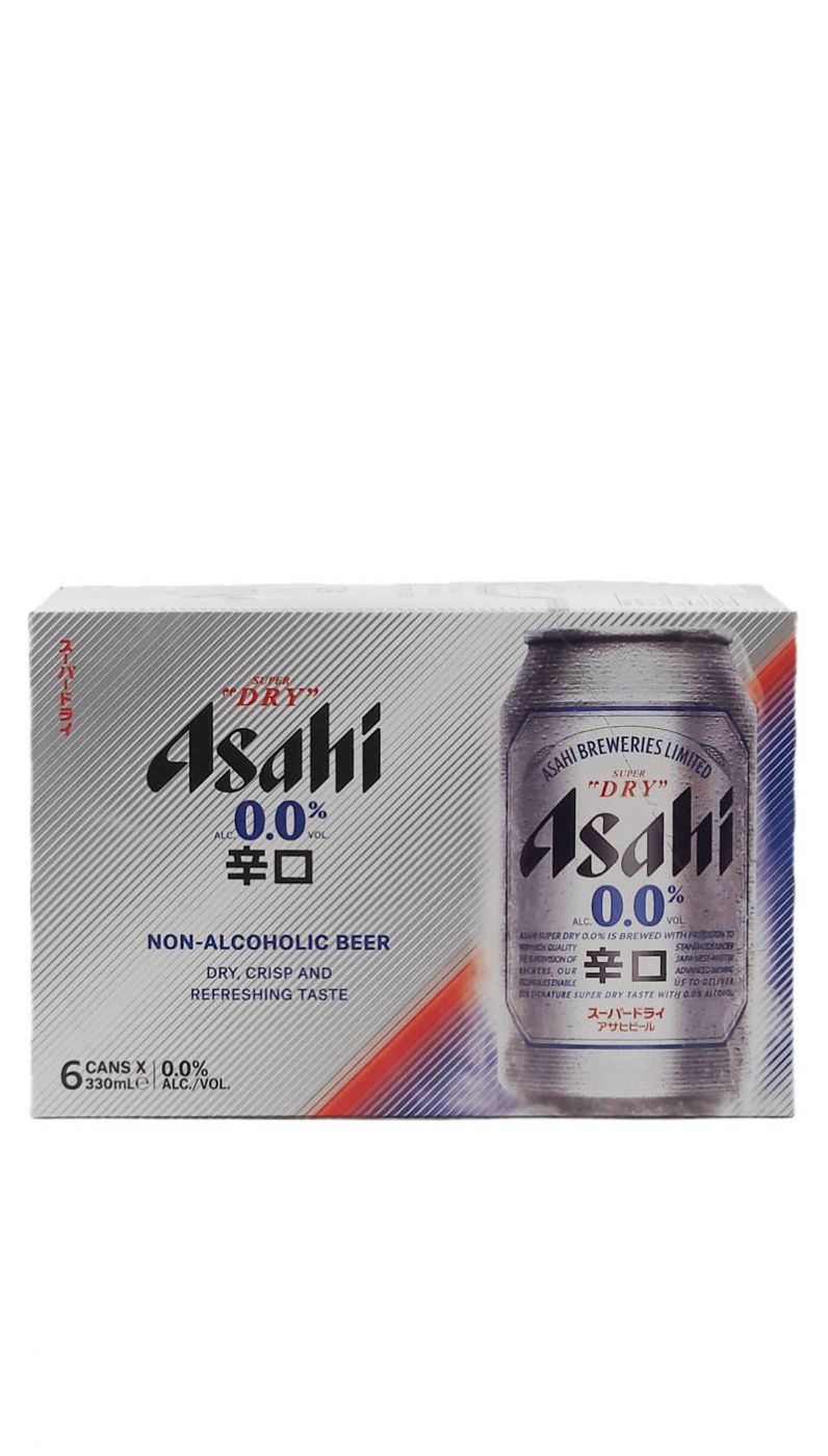 Asahi Super Dry 0.0% 6-pack