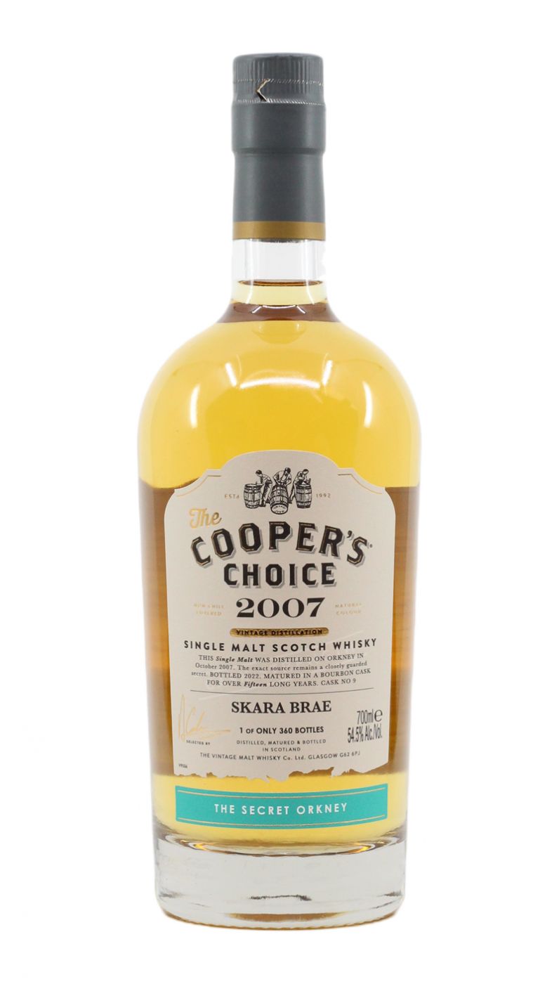 Cooper's Choice Secret Orkney 2007 54.5%