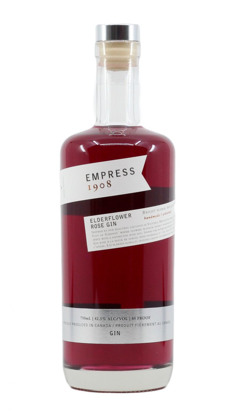 Empress 1908 Elderflower Rose Gin