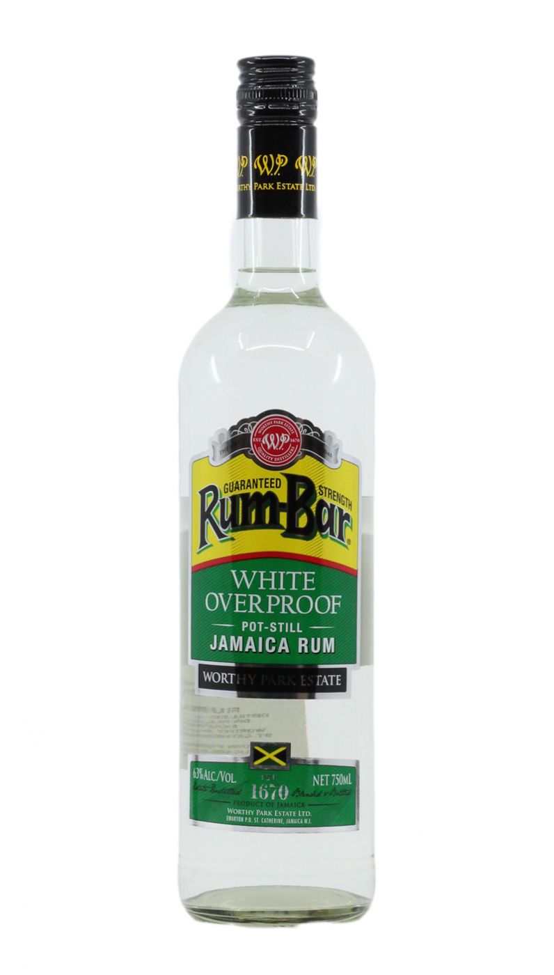Worthy Park White Rum Overproof 63%
