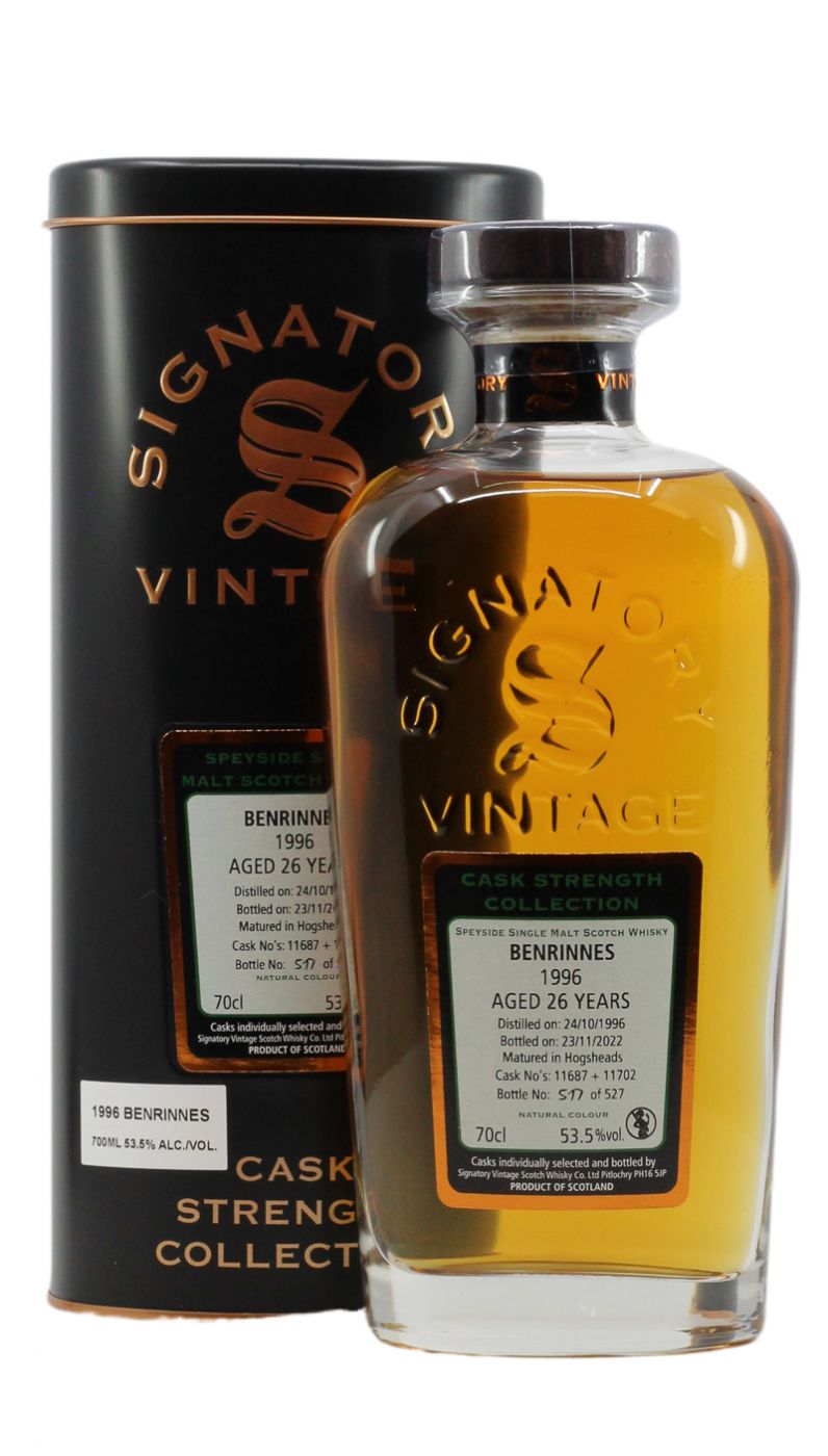 Signatory Benrinnes 1996 53.5%