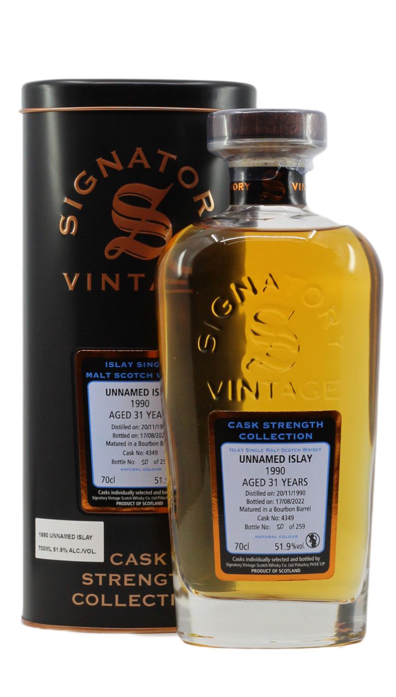Signatory Unnamed Islay '90 51.9%