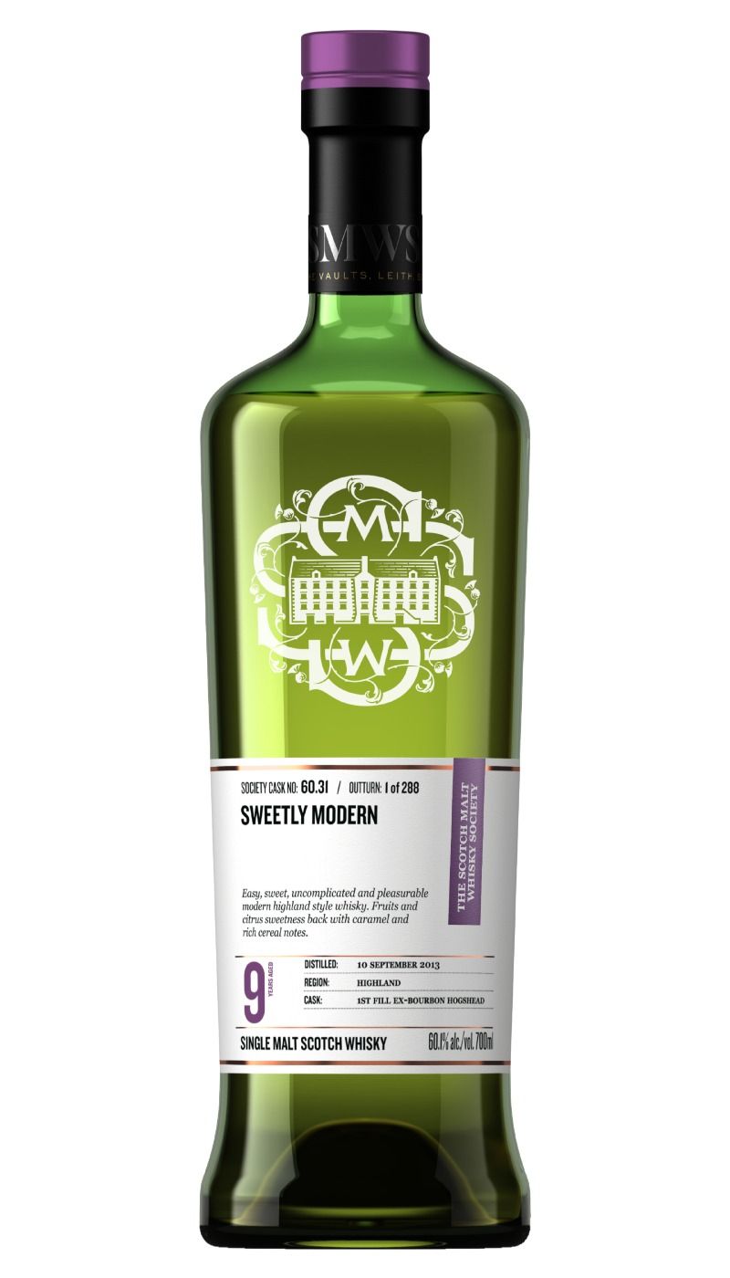 SMWS 60.31 SWEETLY MODERN