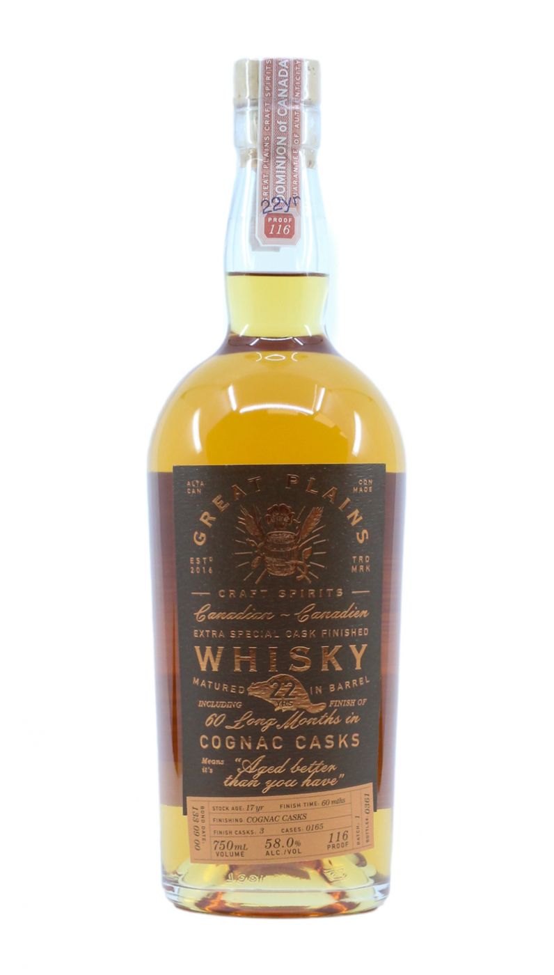 Great Plains 22 Year Cognac Finish