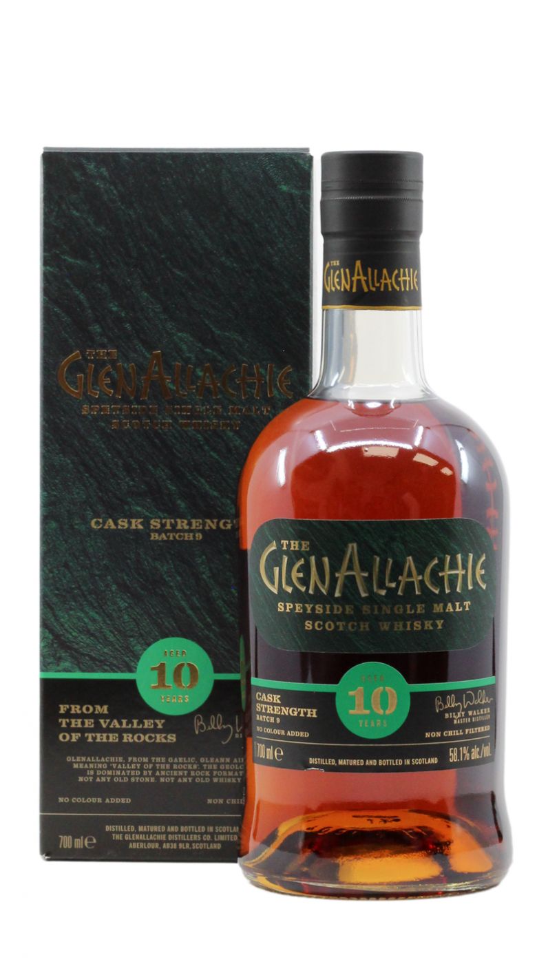 GlenAllachie 10 Yr Cask Strength Batch 9