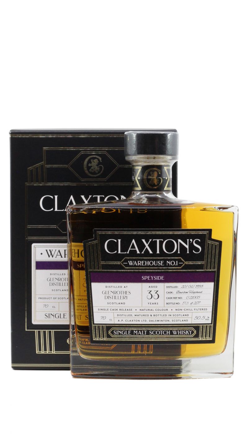 Claxton`s Glenrothes 1988