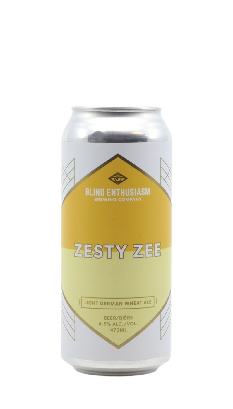 Blind Enthusiasm Zesty Zee Wheat Ale