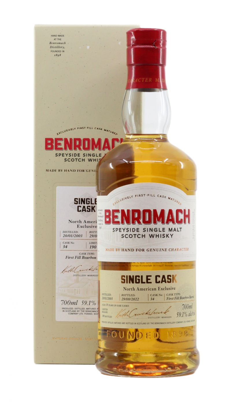 Benromach 2003 Cask 34