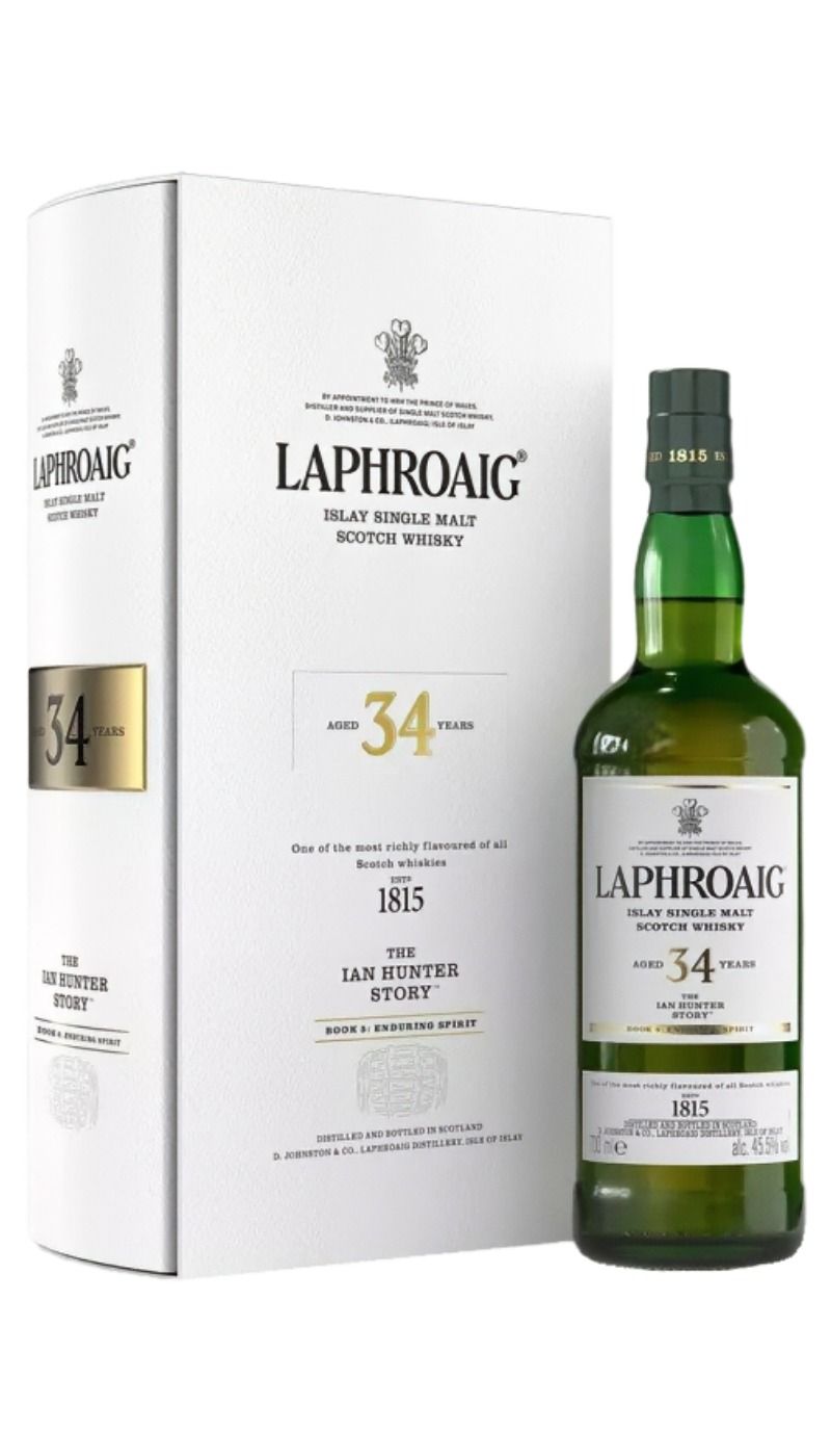 Laphroaig 34 Year Ian Hunter Book 5