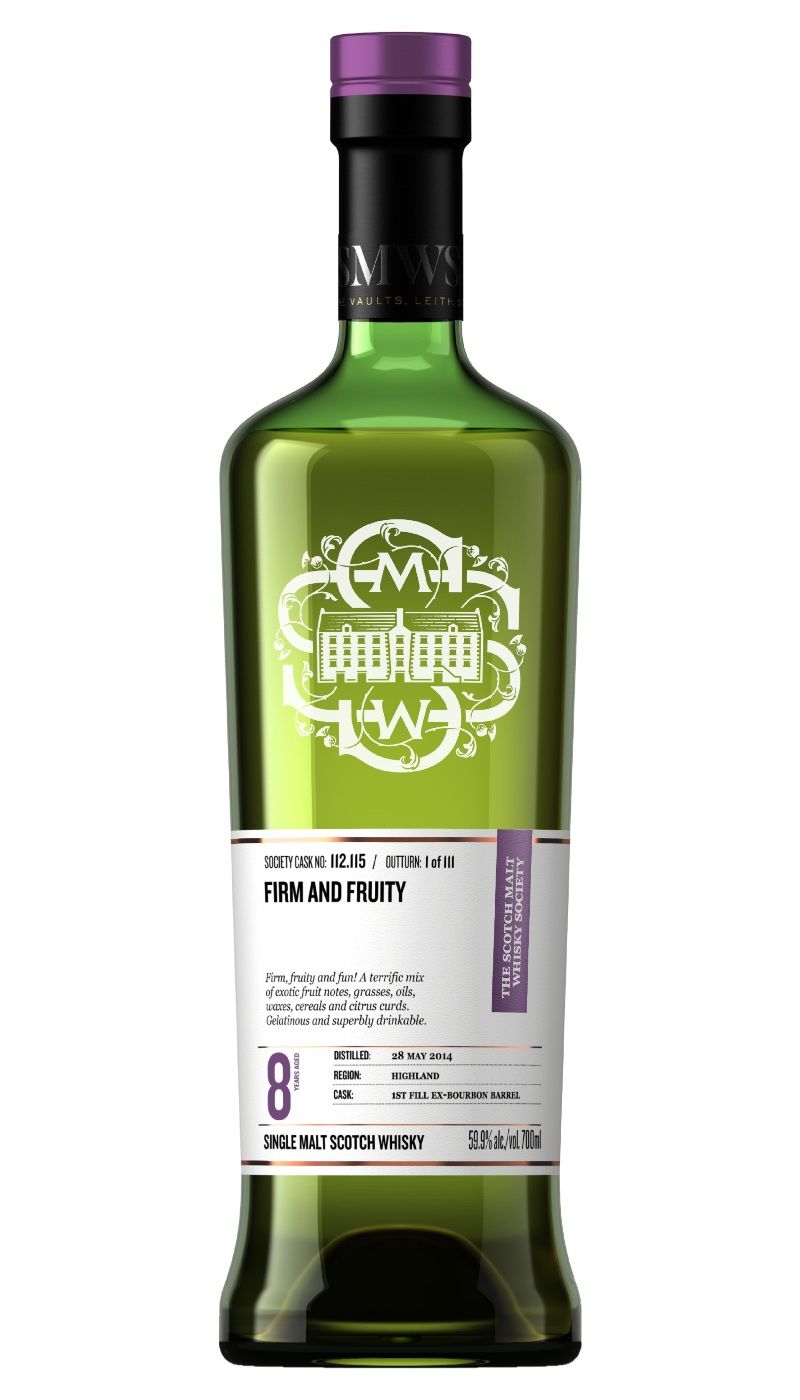 SMWS 112.115 FIRM AND FRUITY