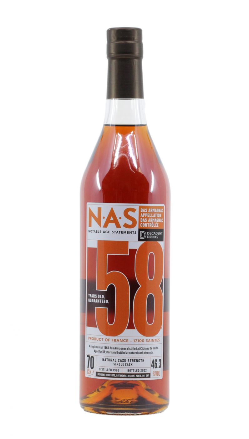 NAS Armagnac 58 Year