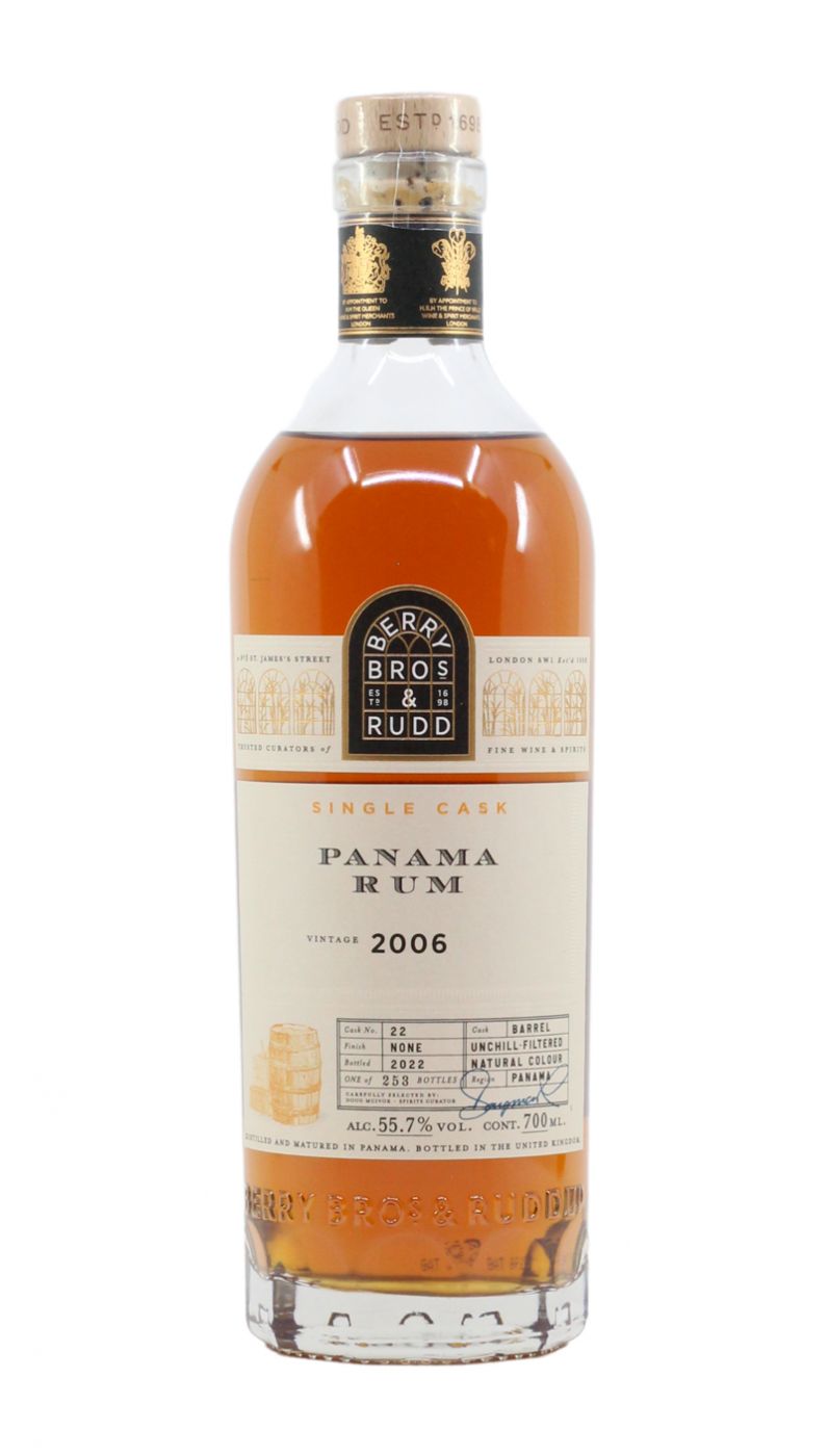 Berry's Panama Rum 2006 Cask 22