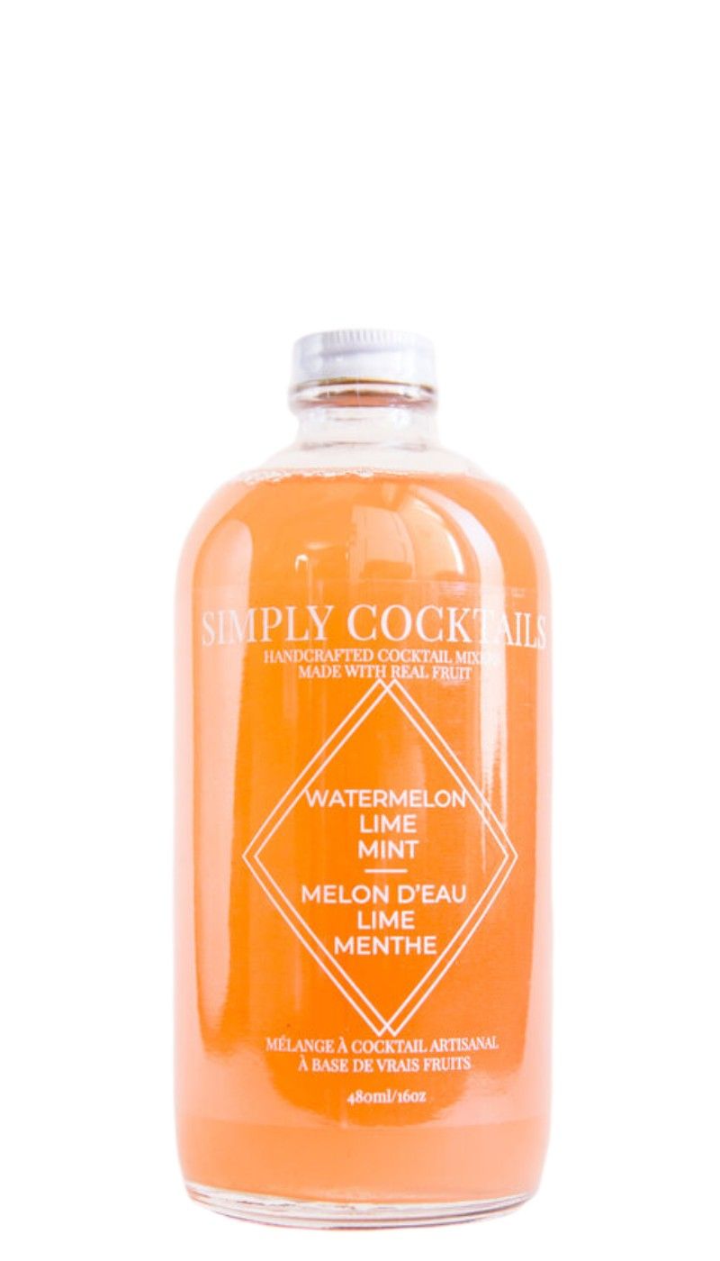 Simply Watermelon Lime Mint Mixer
