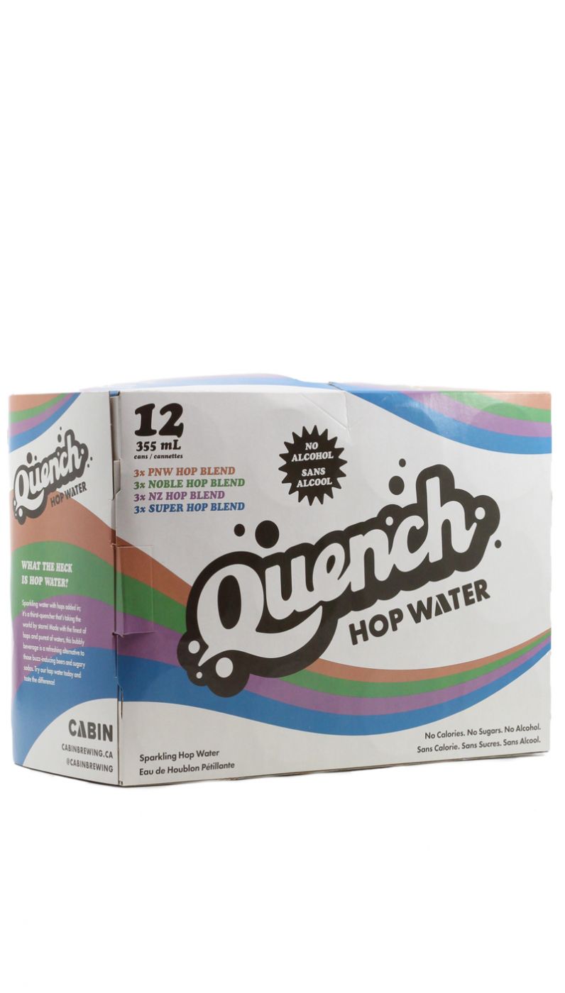 Quench Hop Water 12 Pack Mix